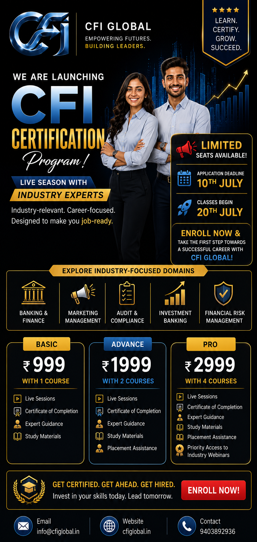 Certification Poster